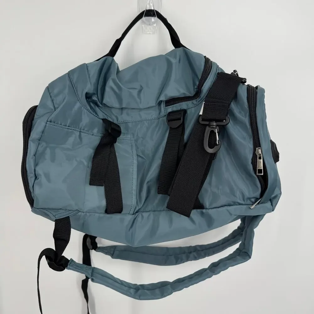 Zip 'N Jet duffle backpack convertible water and stain resistant lightweight NEW